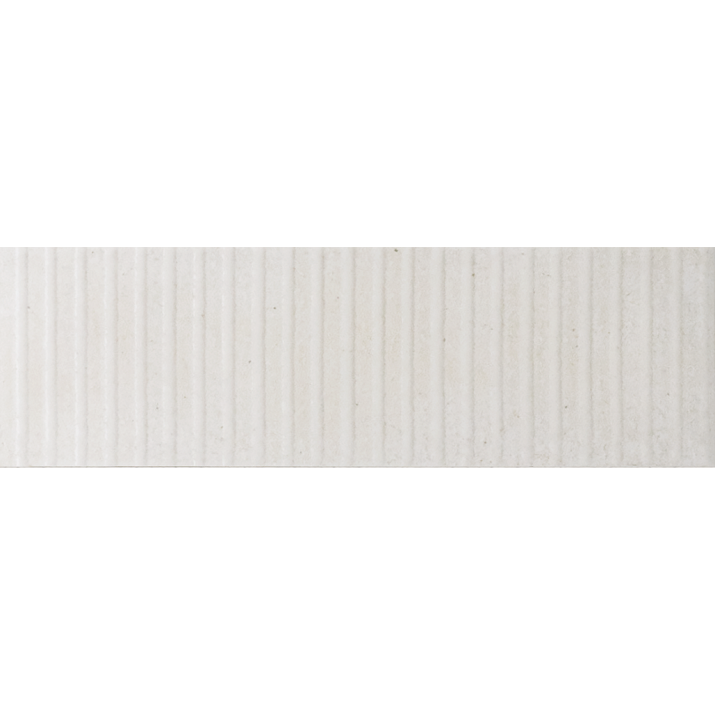 Line Whte Structured HiLite Matt Tile