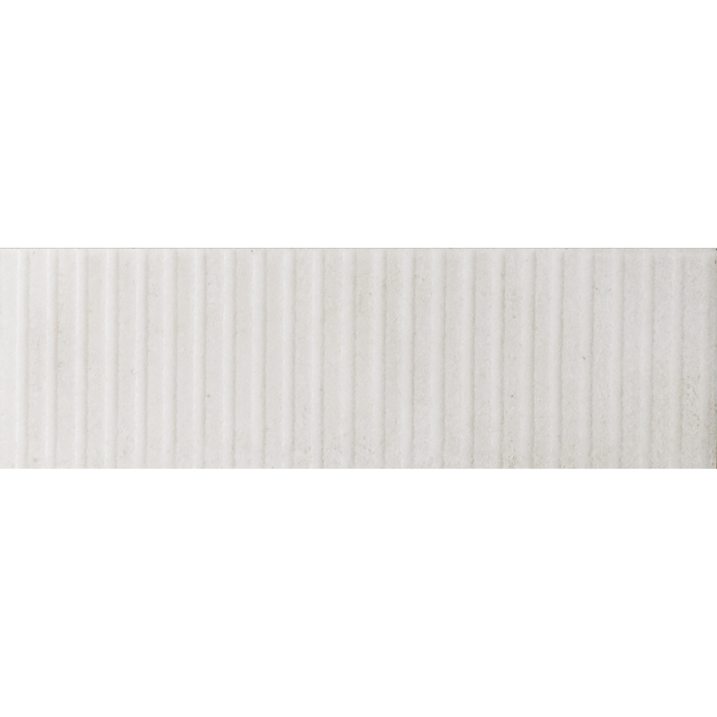 Line Whte Structured HiLite Matt Tile