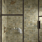Sage Structured Matt Tile - lifestyle view