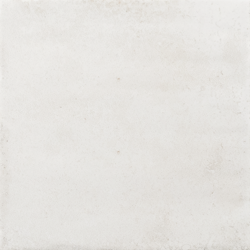 Raku White Structured Matt Tile