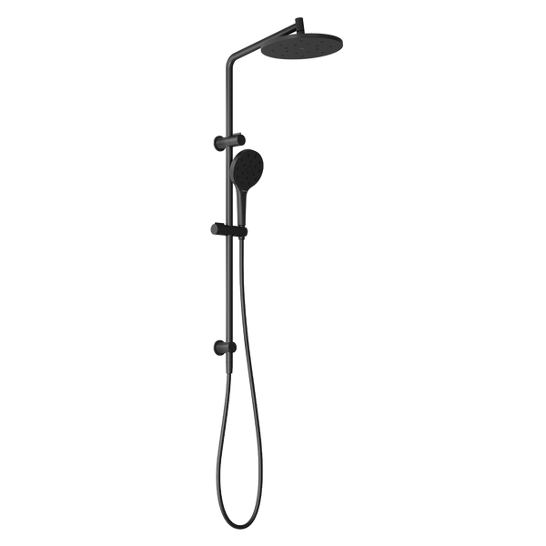 Twin Shower  Matte Black