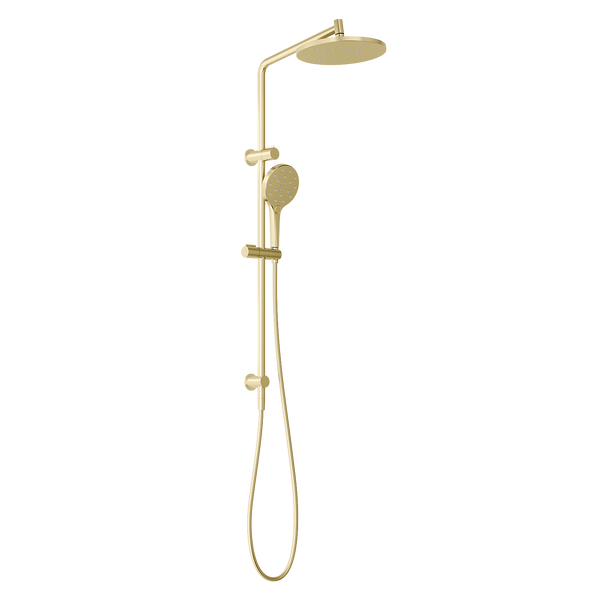 Twin Shower  Brushed Gold