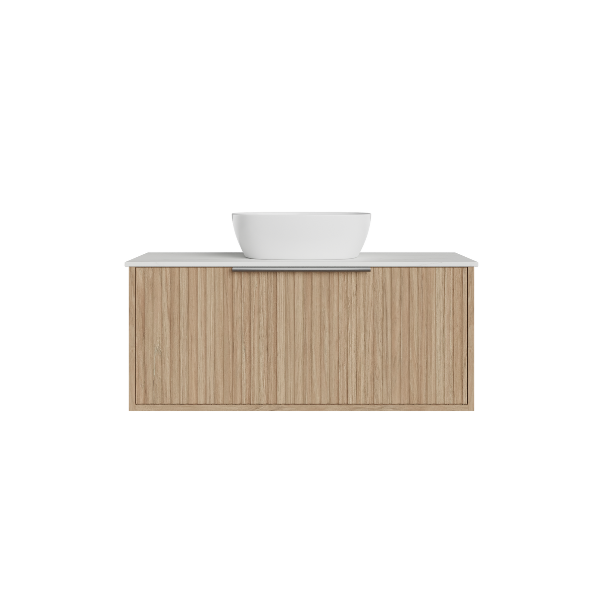 Vanity 900 Wall Hung Drawers Only w/Basin Dekton AC Top