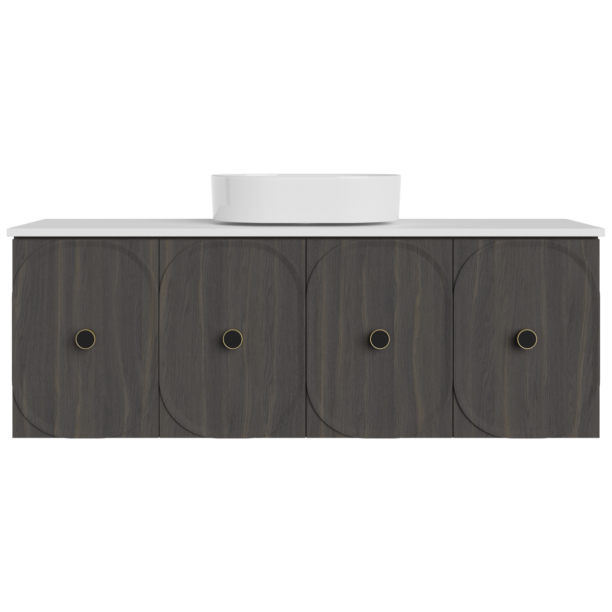 Vanity 1500 Wall Hung Doors Only w/Basin SSurface AC Top