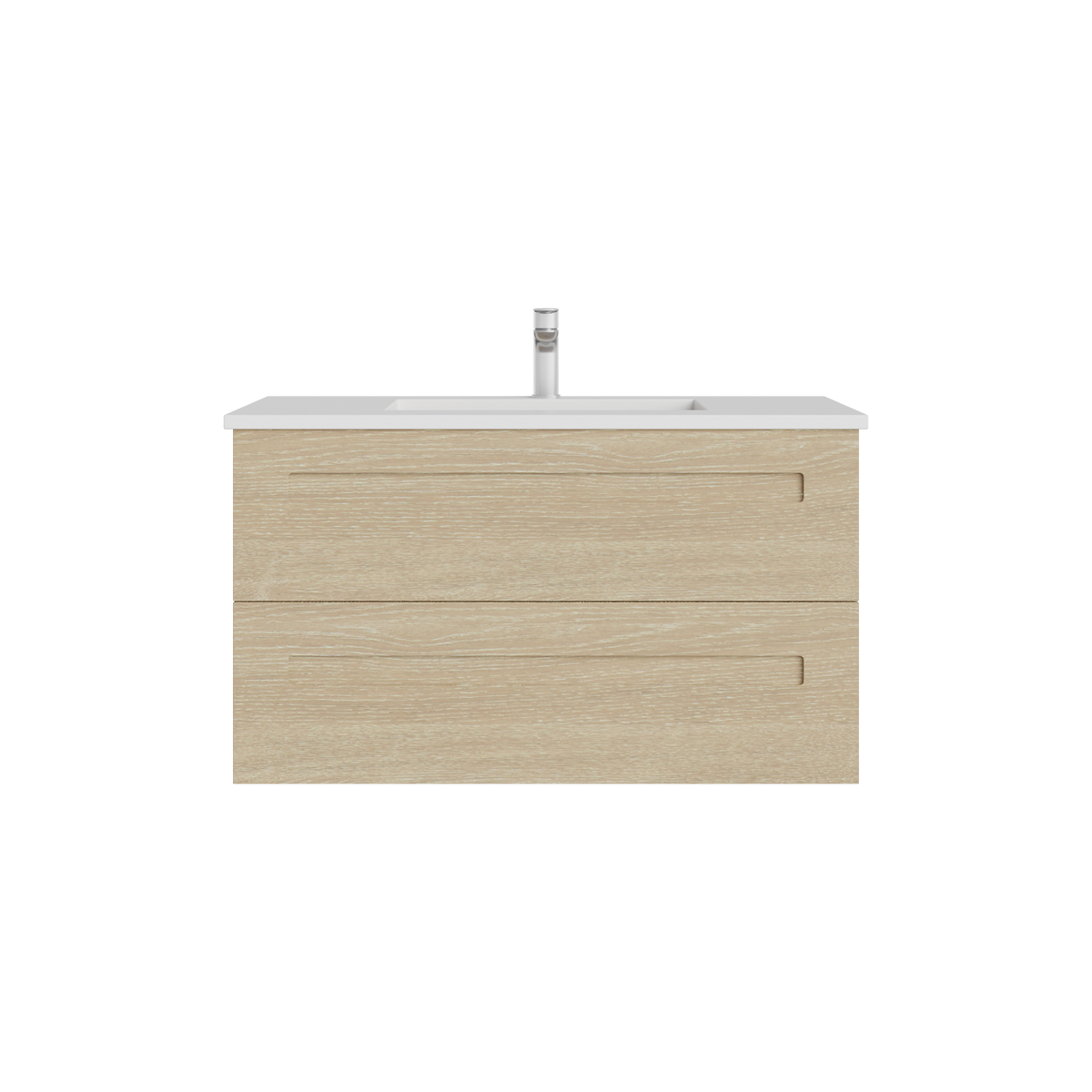 Vanity 900 Wall Hung Doors/Drawers w/Basin SSurface UC Top