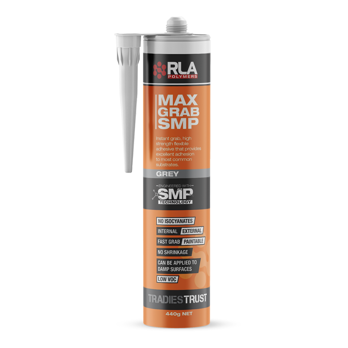 Max Grab SMP Grey 440g (290ml)
