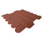 Trevi Red Embossed Matt Mosaic