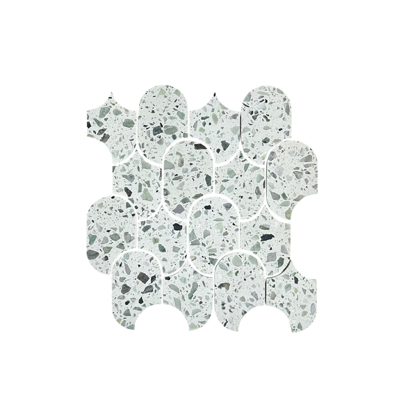 Natural Terrazzo Pistachio Honed Mosaic