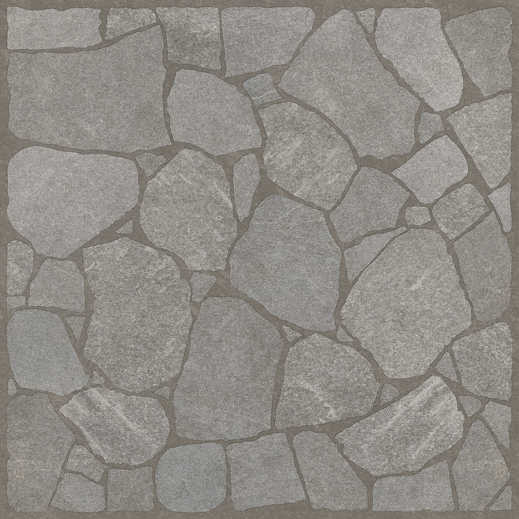 CrazyPave Quartzite Charcoal Textured Tile
