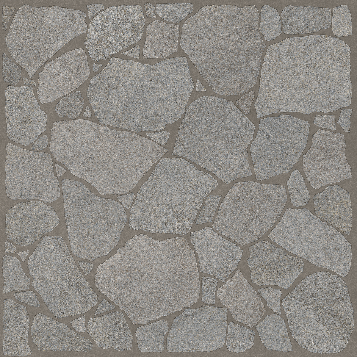 CrazyPave Quartzite Charcoal Textured Tile
