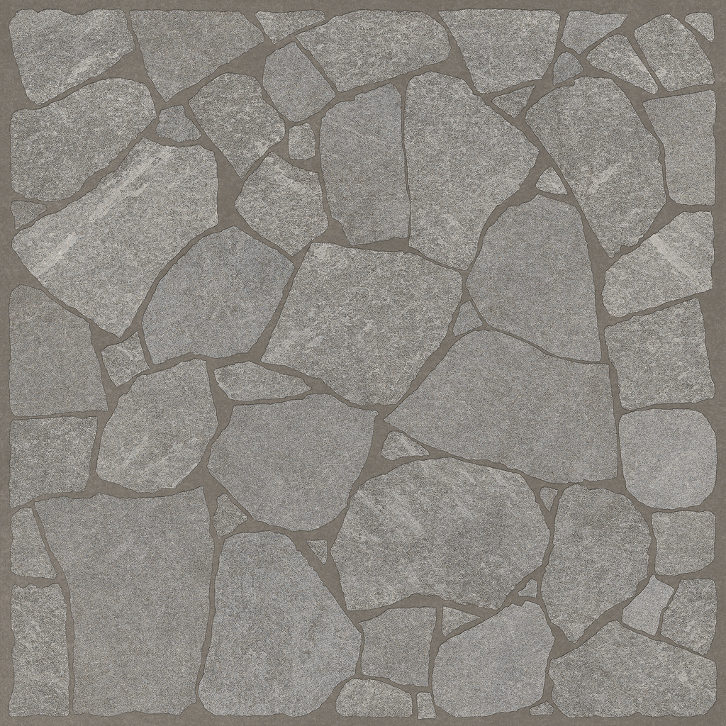 CrazyPave Quartzite Charcoal Textured Tile