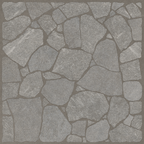 CrazyPave Quartzite Charcoal Textured Tile