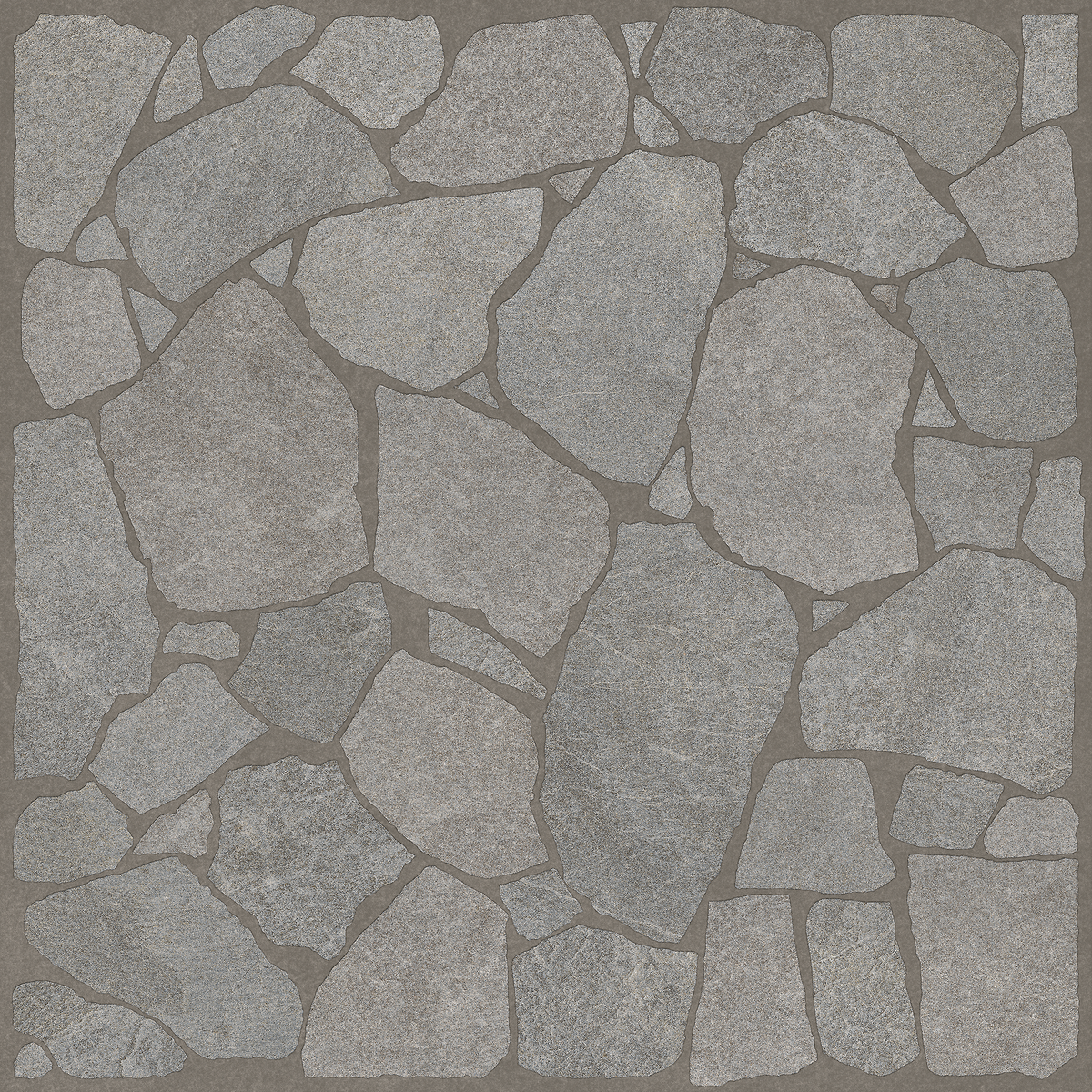 CrazyPave Quartzite Charcoal Textured Tile