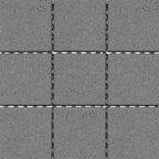 Color-Large Square Grey Textured Mosaic