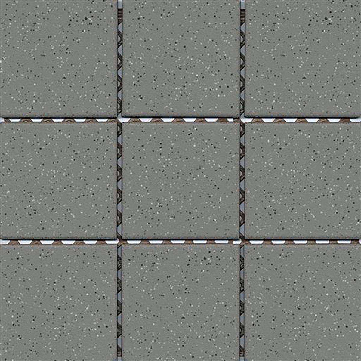 Color-Large Square Grey Textured Mosaic