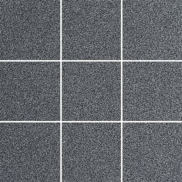 Dotti-Squares Square Dark Grey Textured Mosaic