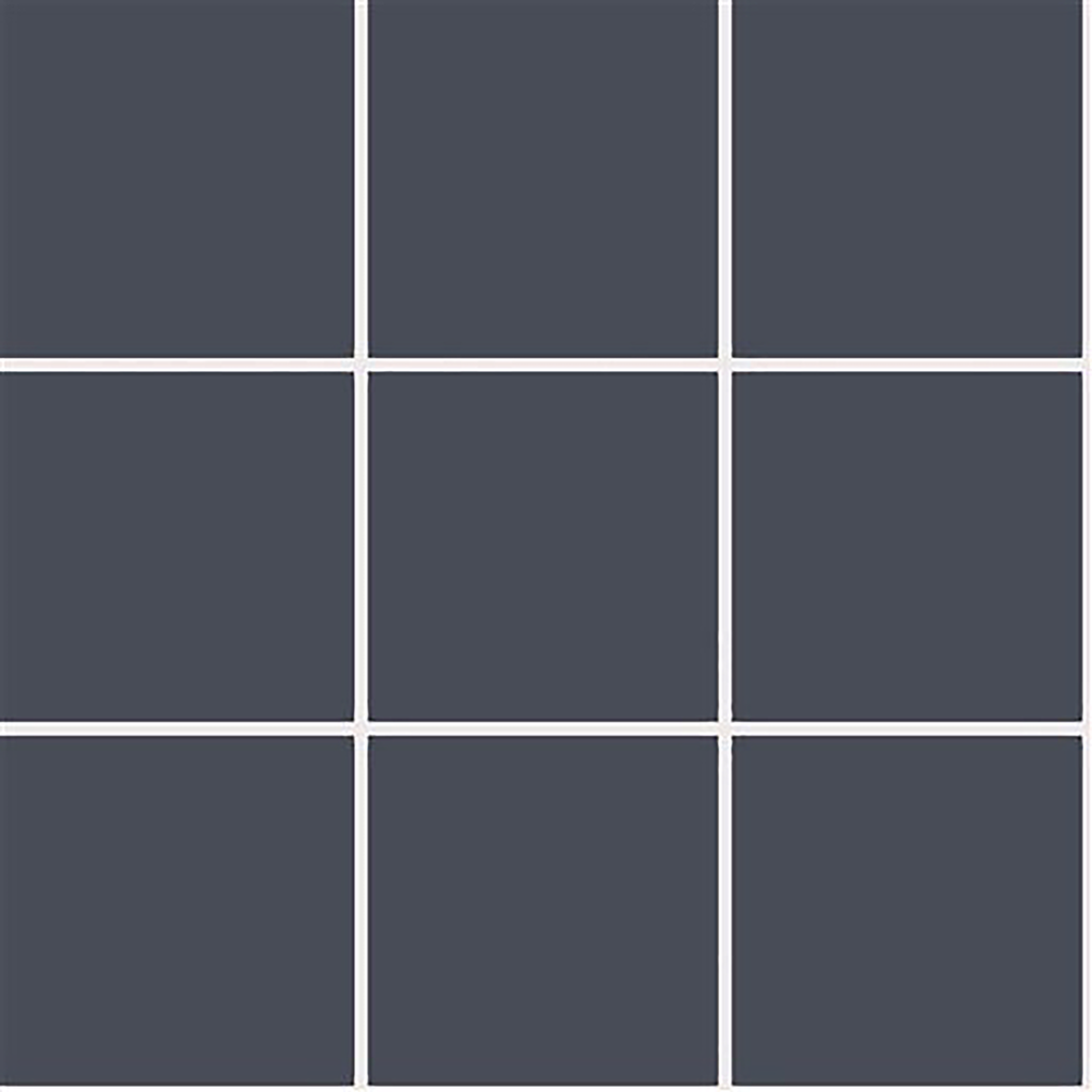Ral-Large Square Anthracite Matt Mosaic