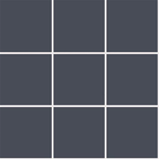 Ral-Large Square Anthracite Matt Mosaic