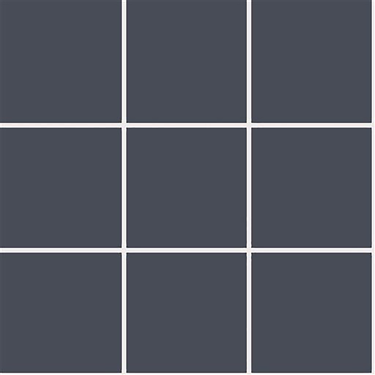 Ral-Large Square Anthracite Matt Mosaic