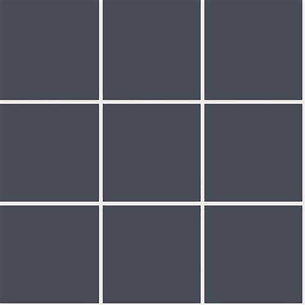 Ral-Large Square Anthracite Matt Mosaic
