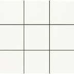 Ral-Large Square Ultra White Antique Matt Mosaic