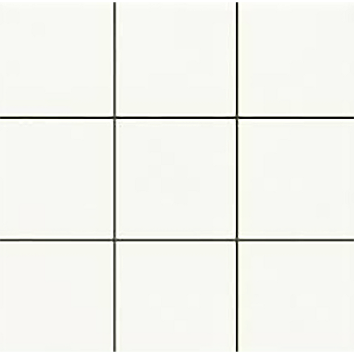 Ral-Large Square Ultra White Antique Matt Mosaic