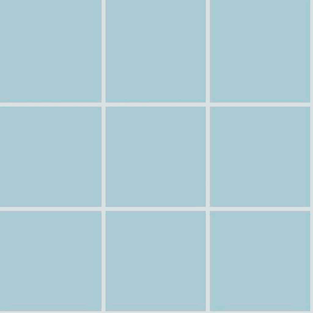 Ral-Large Pool Blue Matt Mosaic