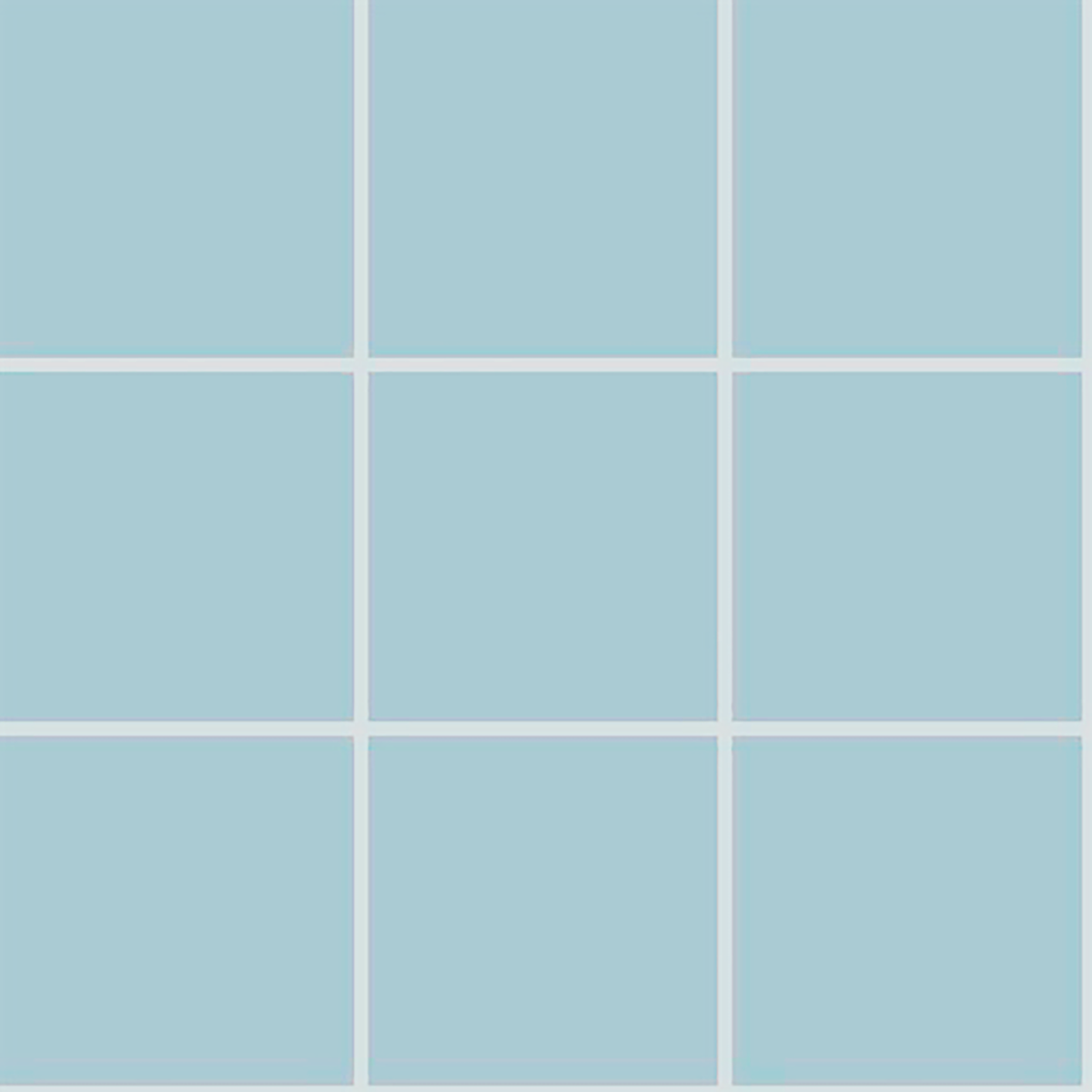 Ral-Large Pool Blue Matt Mosaic