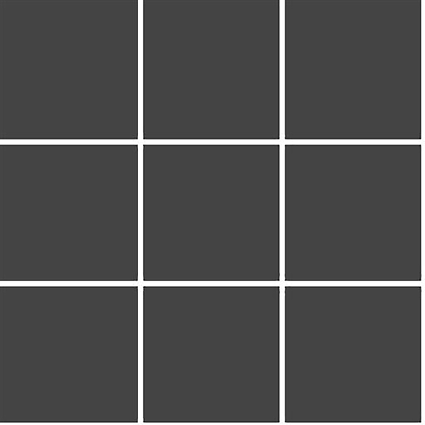 Uni-Large Square Black Textured Mosaic
