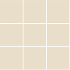Uni-Large Square Ivory Textured Mosaic