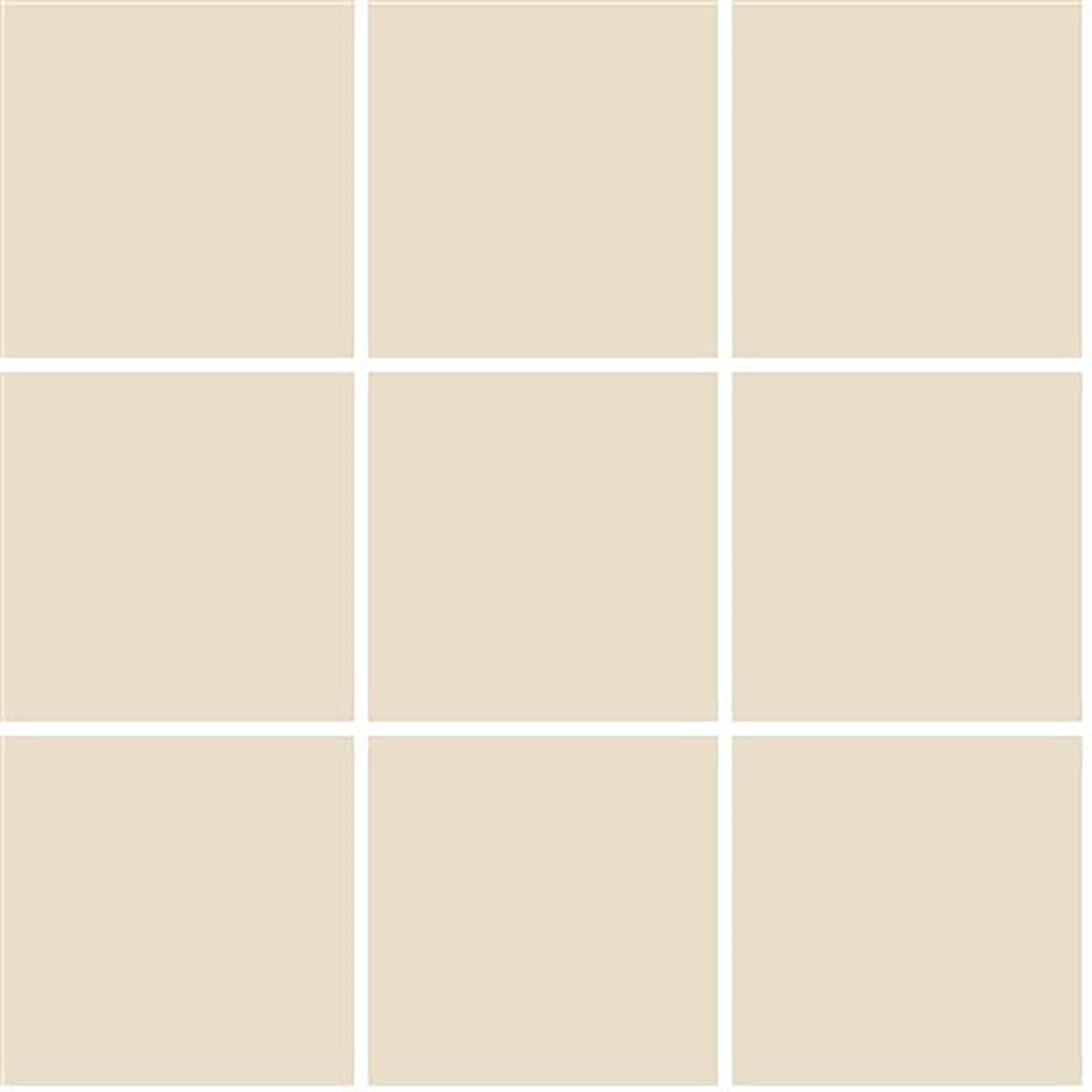 Uni-Large Square Ivory Textured Mosaic