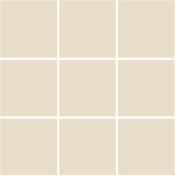 Uni-Large Square Ivory Textured Mosaic