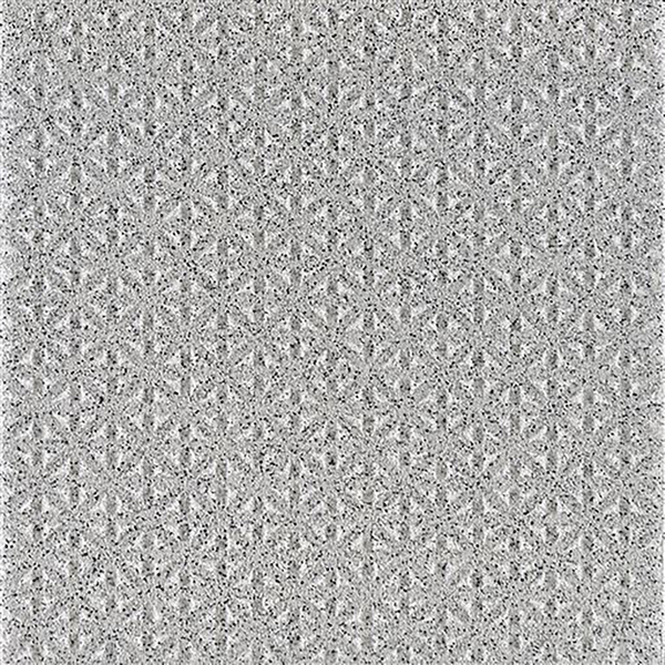 Dotti Diamond Light Grey Embossed Extra Extra Textured Tile