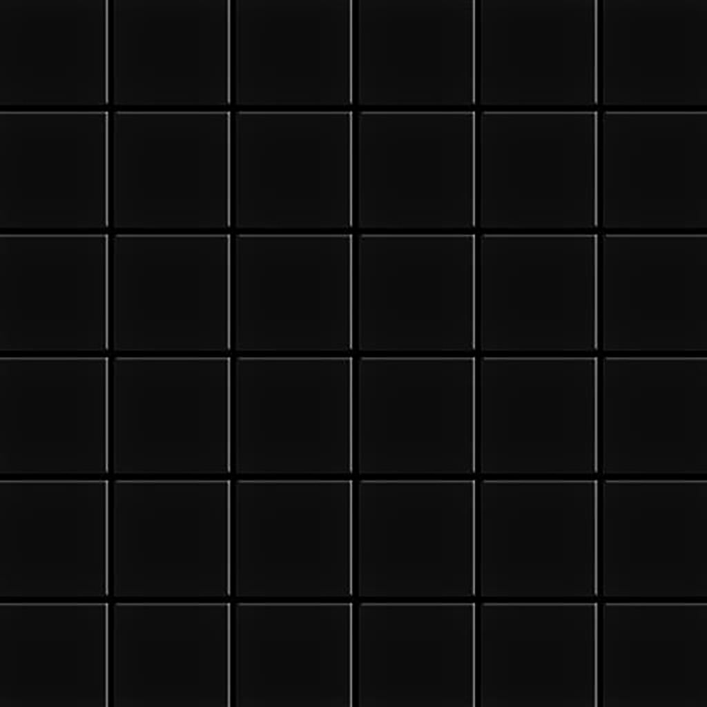 Raj-Small Black Matt Mosaic