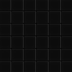Raj-Small Black Matt Mosaic