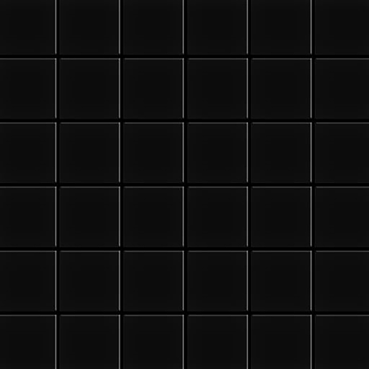 Raj-Small Black Matt Mosaic