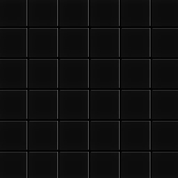 Raj-Small Black Matt Mosaic
