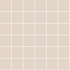 Uni-Small Square Ivory Textured Mosaic
