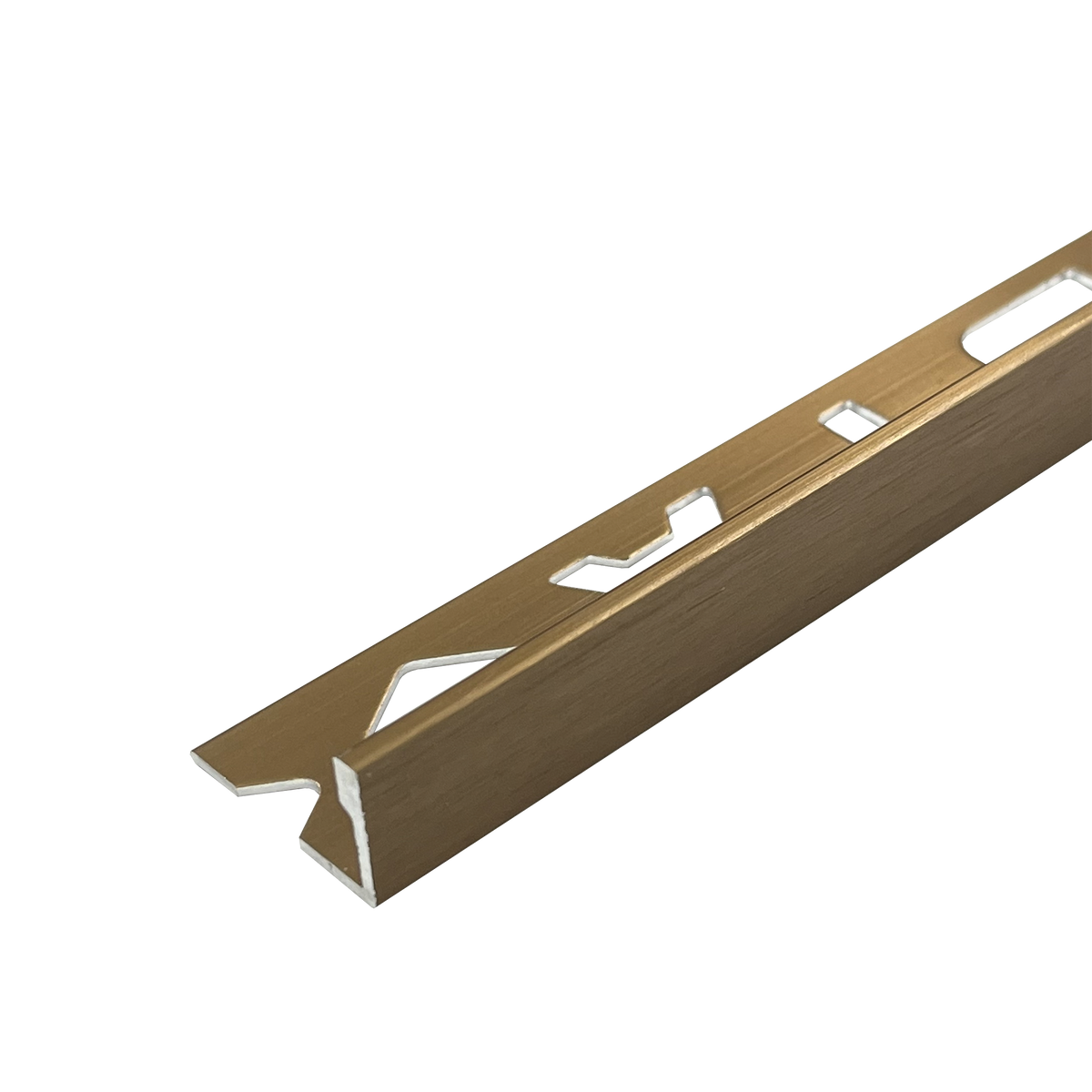 L Angle Aluminium Brush Copper 10 x 3000mm