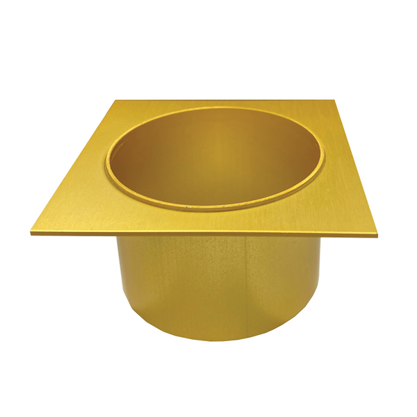 Aluminum Outlet Gold/Cooper 80mm