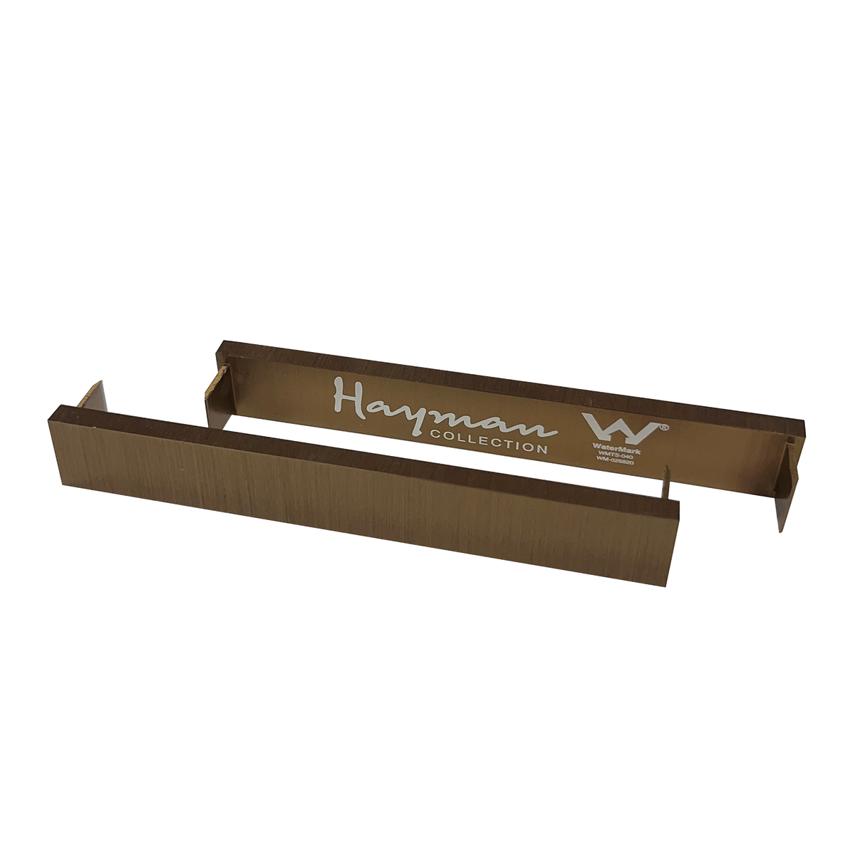 Aluminum End Caps Brushed Copper 14mm 2 Pack