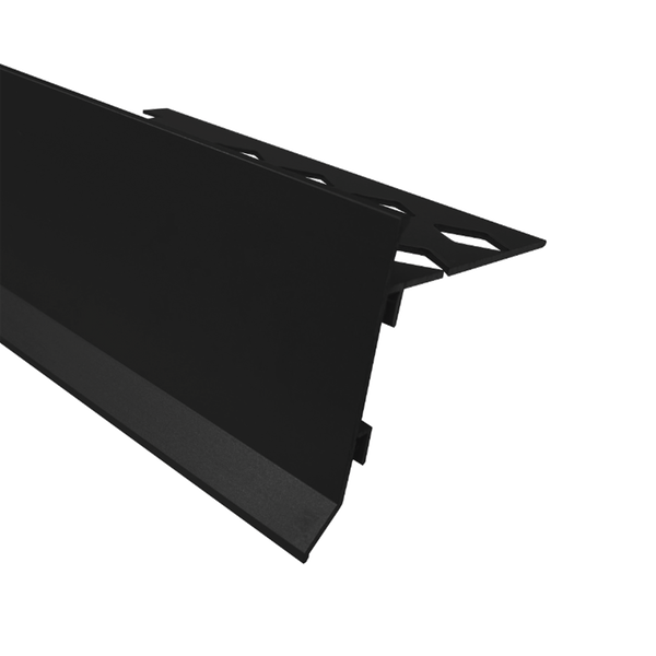 Balcony Trim Gloss Black 10 x 3000mm