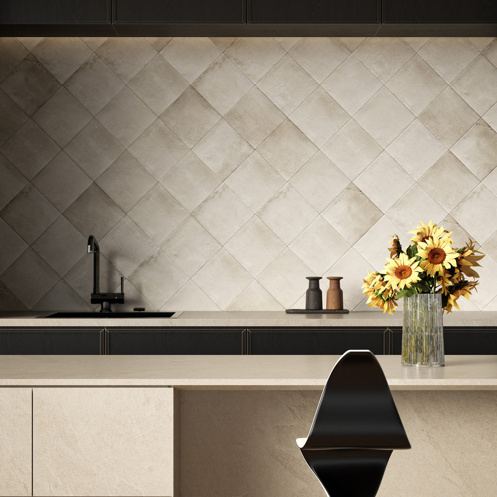 Shell Structured Textured Tile - lifestyle view