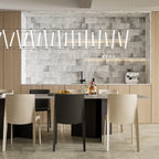Grey Structured Textured Tile - lifestyle view