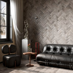 Taupe Structured Textured Tile - lifestyle view