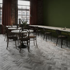 Grey Structured Textured Tile - lifestyle view