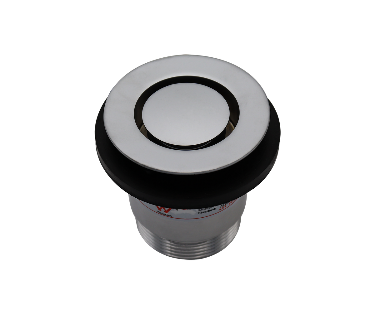 P&W Bath Pop Down Satin Chrome 40mm