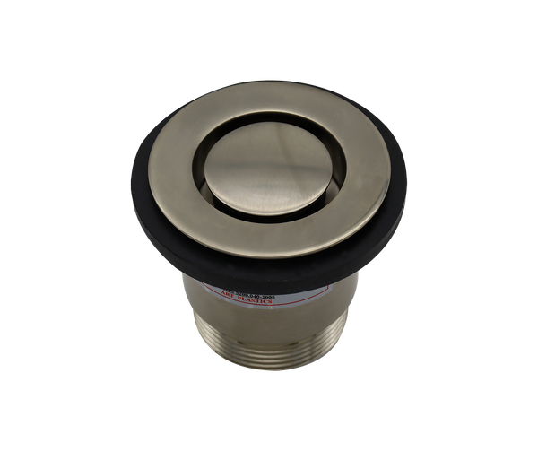 P&W Bath Pop Down Brushed Nickel 40mm