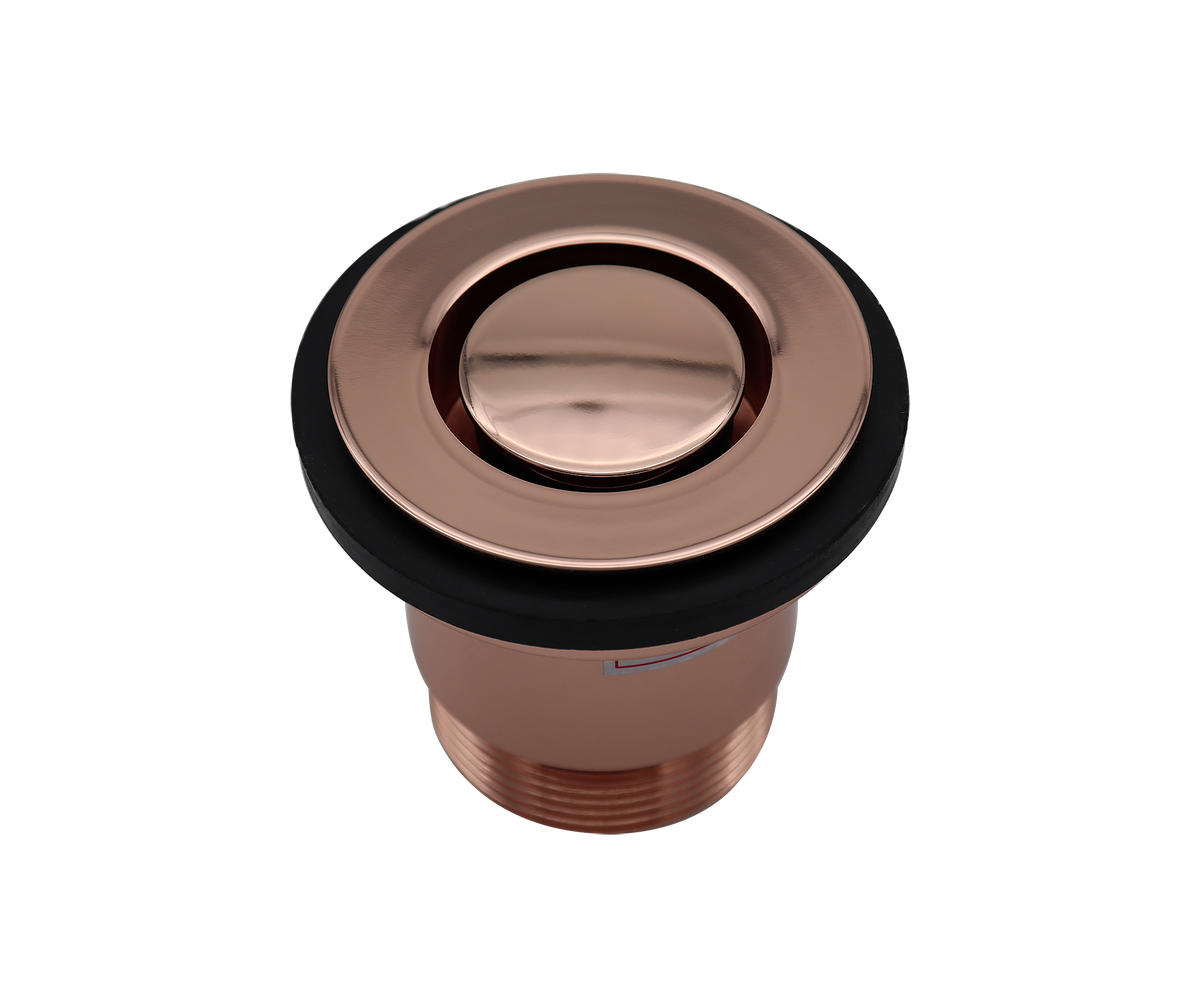 P&W Bath Pop Down Rose Gold 40mm