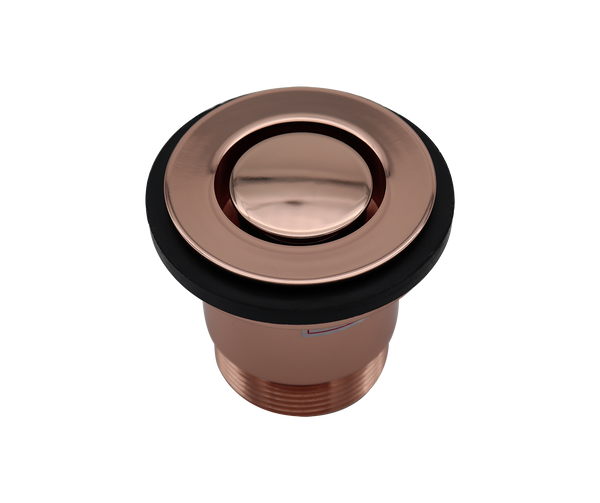 P&W Bath Pop Down Rose Gold 40mm
